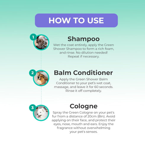 Green Shower Balm Conditioner, Non-Oily, Nourishing, Vegetable Extracts, Cruelty-Free, 300ML