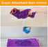 Bienbee Dog Bathrobe, Super Absorbent Adjustable Towels for Drying Large Dogs After Bath