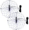 Castable Crab Traps with 110' Orange Crab Rope and Stainless Steel Bait