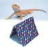 Zerodis Reptile Tent Bed, Soft Warm Washable Sleeping Tent with Cute Pattern, Suitable for Pets 30x27x26cm