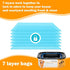 BATADAPTER 42FT 6 4 Pack Jumbo Square Refills Disposal Bags Refill Compatible with Pe.t Dogs Gen.ie Dog Waste Disposal