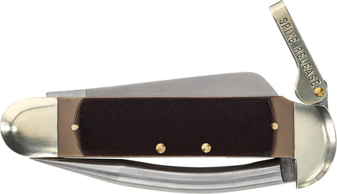 Old Timer 735OT Mariner 6.9in Leverlock Folding Pocket Knife with High Carbon Stainless Steel Blade for Outdoors