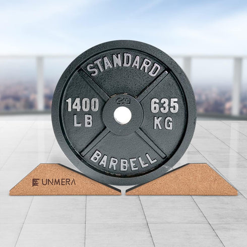 Squat Wedge Block 2PCS Non-Slip Ramp, Professional Squat Platform for Heel Elevated Squats and Calf Raises