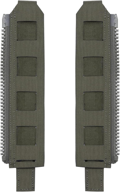 IDOGEAR SPORTS Tactical Back Panel MOLLE Zipper Kit, Expand Loading for Tactical Vest