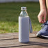 Qulkws 2 19oz Pcs Portable Nylon Bottles Cover Water Bottle Carrier Bag Insulated Water Bottle Sleeve for Glass