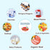 Lighibeuty Packs Packs Reusable Dry Ice for Coolers, Lunch Boxes & Shipping,Flexible, Cuttable, No Leak Design | Long