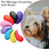 Small Dog Brush, Soft Pet Grooming Brush for Shih Tzus, Yorkies, Maltipoos, Maltese, Puppy Massaging Hair Brush, Cat