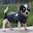 LOPHIPETS Dog Cotton Hoodies Sweatshirts for Small Dogs, Chihuahua Puppy Clothes, Charcoal/XS