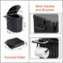 UOPBYEA Portable Camping Toilet for Adults With Urine Gel & Leak-Proof Bags and Wider Seat, Washable Portable Potty