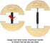 Wooden Hat Stretcher Adjustable Buckle, One Size Fits All from 6-1/2 to 9-1/2, Heavy Duty