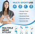 CHEMLUK 4 Packs Cooling Hoodie Towel: Cooling Towels for Neck and Face, Quick-Dry Absorbent Soft Breathable Sweat Neck