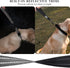 VIVAGLORY Short Dog Leash, 12INCH Traffic Leash for Medium & Large Dogs, Short Training Leash, Black