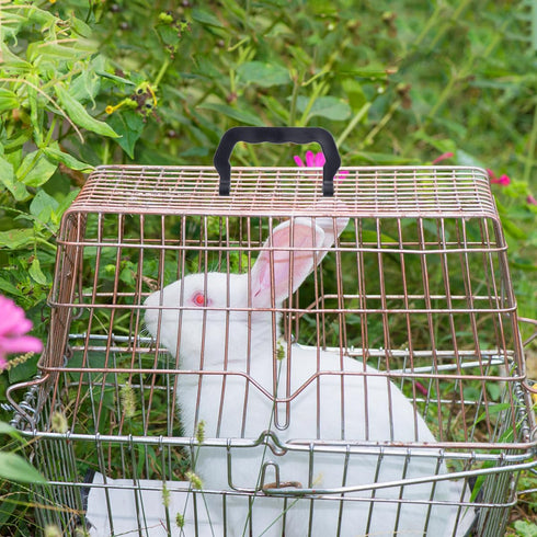 10pcs Replacement Crate Handles, Plastic Cage Handle for Pet Carrier, Hamster, Chinchilla, Rabbit Cage