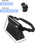 HEETA 2-Pack Waterproof Pouch with Waist Strap, Touchable Dry Bag with Adjustable Belt for Phone Valuables for Swimming