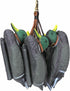 TOURBON Dove Hunting Gear Leather Carrier Duck Strap, Waterfowl Belt with 12 Drops