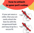 Huxley & Kent Bow Tie for Pets | Summer Icons (Small) | Velcro Bow Tie Collar Attachment for Dogs & Cats
