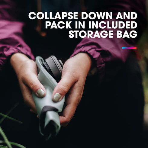 Hydrapak Seeker Collapsible Water Storage (2L/70oz) BPA & PVC Free Camping Hydration Reservoir Bag