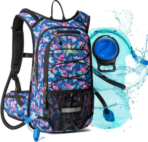 Hydration Backpack with 3L Bladder for Men & Women - Thermal Insulation Daypack