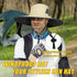 New Size L-XXL Wide Brim Fishing Sun Hat for Men - UPF 50+ Waterproof Breathable Safari Hat
