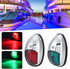 Boat,12V 20m Tbest Marine Navigation Lights,Led Red And Green Lights For LED Marine Navigation Light Green Starboards
