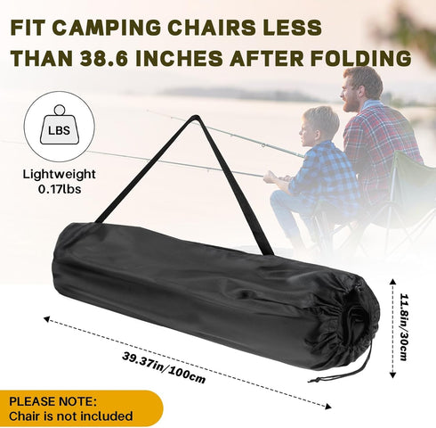 Antrys Camping Folding Chair Replacement Carry Bag Fits Coleman, Camp Covers for Portable & Lawn Folding Chairs
