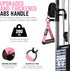 WALITO Exercise Handles, Replacement Cable Machine Attachments for Home Gym Equipment, Pulley System, Pilates,