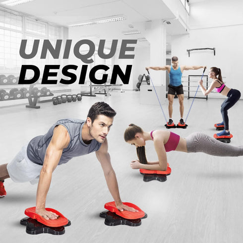 Yes4All Ab Twister Board, New Generation Waist Twisting Disc for Aerobic Exercise, 2pcs in a Box