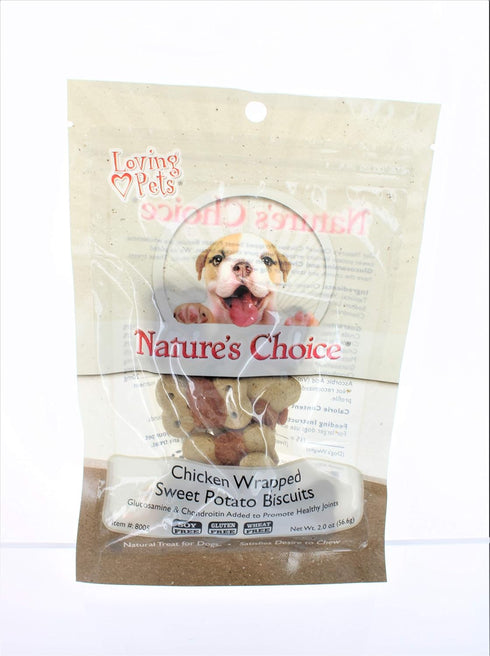 Natural Value Sweet Potato Biscuit Wrapped with Chicken Breast