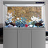 AWERT Stone Aquarium Background 72x18 inches, Rocky Fish Tank Background, Vinyl Terrarium Background
