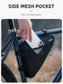 ROCKBROS Reflective Bike Frame Bag, Triangle Storage Pouch with Mesh Side Pockets for Road Mountain Cycling