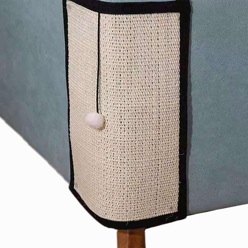 Armrest Cat Scratching Mat, Sofa Furniture Protector, Sisal Scratch Cat Claw Mat Cover for Chair, Couch Legs