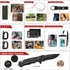 Survival Kits, 222 PCS Emergency Survival Gear First Aid Kits with Molle System Bag for Outdoor Camping