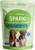 Pet Wellbeing Spark Daily Nutritional Greens Superfood for Dogs & Cats - Probiotics, Digestive Enzymes, 3.53 oz