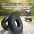 MZBZYU 4.00-5 Set 330x100, Mobility Scooter Tire Heavy Duty Mini Bike Neumtico and Inner Tube Compatible with the Bias