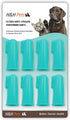H&H Pets Dog Finger Toothbrushes, Professional Pet Finger Dental Brush Set for Dogs, Soft Bristles, Size Small, 4 Count