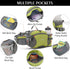 Peicees Large Hiking Fanny Pack Waist Bag for Men Women with Bottle Holder Water Resistant for Hiking Camping