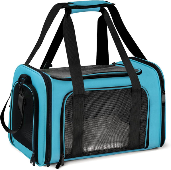 Henkelion Large Cat Carriers Dog Carrier Pet Carrier for Large Cats Dogs Puppies