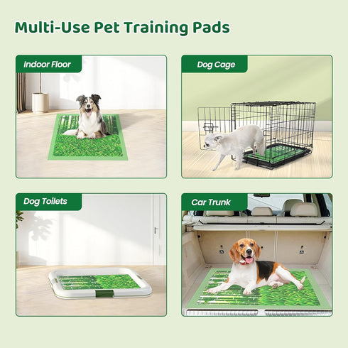 7 Count 28"x34" 6-Layer Puppy Pads XL - Extra Large Pee Pads for Dogs Odor Blocking, Leak-Proof Potty Training Pad