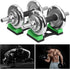 VGEBY Dumbbell Frame Stand, 2 Pcs ABS Bracket Mat, Portable Storage Frame for Fitness Equipment