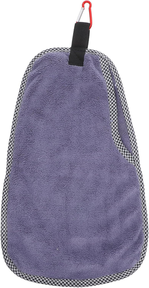 Fishing Towel with Clip, Non-Slip Wipe for Easy Fish Handling, Compact and Breathable for Outdoor Use