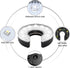 KINGTOP LED Golf Hole Lights, Light Up Night Golf, EZ Install Glow Lamp for Backyard Putting Green