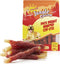 Jungle Calling Duck Wrapped Cod Sticks Dog Treats, Rawhide Free Training Rewards