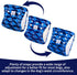 3pcs Pack KDM02L CuteBone Washable Dog Diapers Male with Snaps Reusable a Doggie Belly Band for Male Dogs Wraps