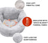 Furhaven 23" Round Self-Warming Pet Bed for Indoor Cats & Medium/Small Dogs, 100% Washable - Gray, Medium