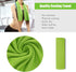 TWGJM 4 Pack (40"x12") Cooling Towel for Neck, Chilly Towel , Soft Breathable Ice Towel, Microfiber Cool Towel