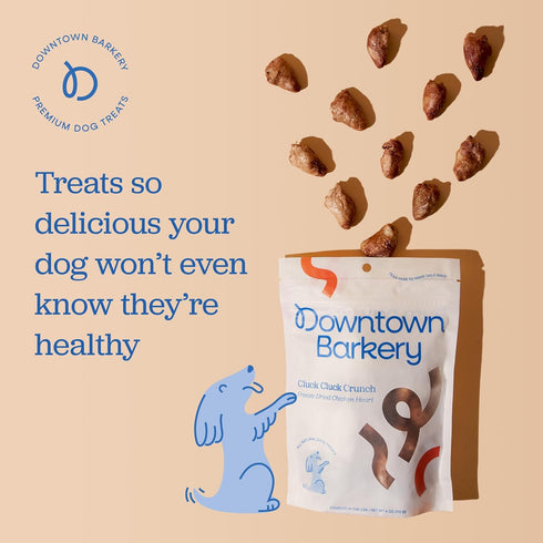 Downtown Barkery Freeze Dried Dog Treats - Low Calorie, Single Ingredient, All Natural Dog Treats, 1 LB Freeze Dried