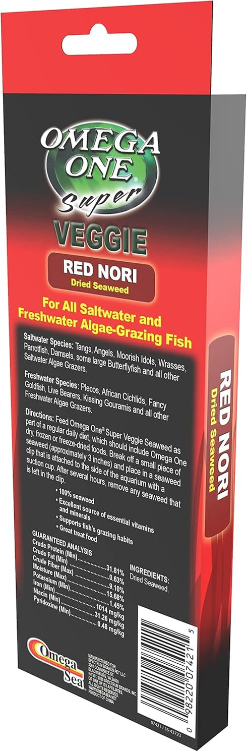 Omega One Super Veggie Red Seaweed, 1 Box