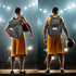 WOLT Basketball Backpack Bag - Large Sports Equipment Bag with Separate Ball Compartment and Shoes Pocket
