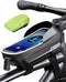 Whale Fall Hard Casing Bike Bag, Bike Accessories for Adult Bikes, Gifts for Men, Waterproof for 4” - 6.9” Cellphone