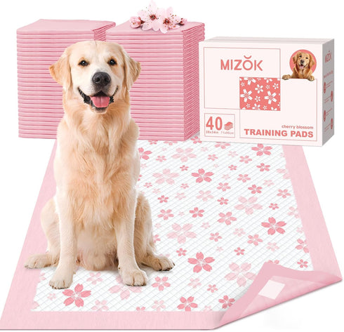 MIZOK Dog Pee Pads Extra Large 28"x34", Potty Pads for Big Dog